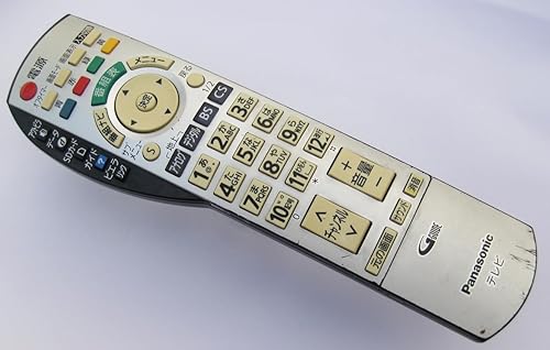 【中古】(未当てはめる品)Panasonic 液晶テレビ受像機用遠隔操作 EUR7667Z20
