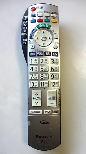 【中古】(未当てはめる品)完全無欠テレビ受像機用遠隔操作 N2QAYB000201