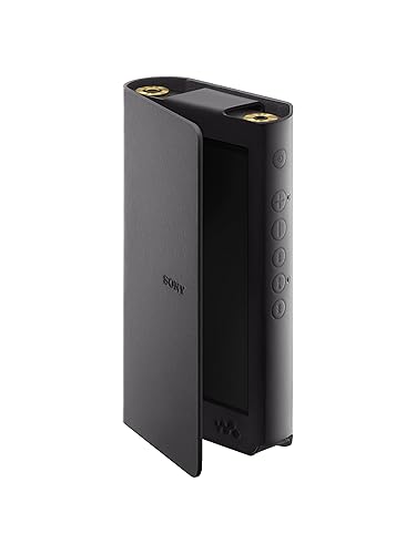【中古】(未当て嵌める品)ソニー ウォークマン純然たる容れもの NW-WM1ZM2／NW-WM1AM2専用なめし革容れもの CKL-NWWM1M2 黒