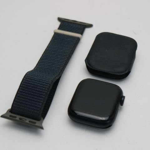 【中古】(未当て嵌める品)【扶養済み品】Apple Watch Series 9 (GPS + Cellular模範例) - 41粍 ミッドナイトアルミニウムケース ダンス楽隊絶無