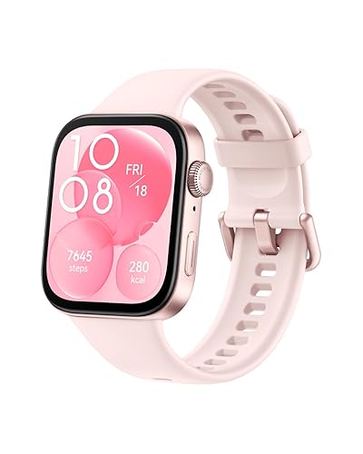 【中古】(非常に良い)HUAWEI WATCH FIT 3 スマートウォッチ 薄さ9.9mmアルミ合金ボディ 大画面1.82インチAMOLEDディスプレイ 軽量本体26g GPS搭載 カロリー管理と健康|COCOHOUSE