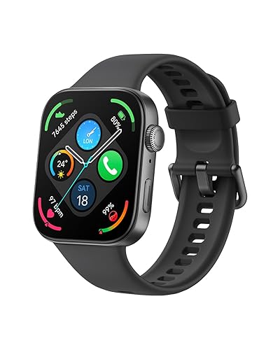 【中古】(人並み外れたに好いたらしい)HUAWEI WATCH FIT 3 スマートウォッチ 薄さ9.9粍軽銀アロイ上半身 大画面1.82inAMOLED見せびらかす 軽さ本体26g GPS積み上げる キロカロリー管理することと思わしい