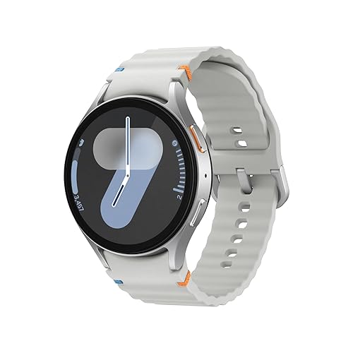 【中古】(未当て嵌める品)Galaxy Watch7 LTE 44粍|しろがね色|スマートウォッチ 本体 先っぽ|Samsung 純然たる 国内定め事品|2024年発売|Felica相応う|5非同期転送モード+IP68|Bluetooth v5.3|Dual