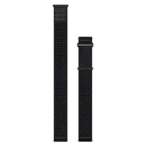【中古】(未当て嵌める品)GARMIN(ガーミン)Quick Release ダンス楽隊 22粍 Nylon Black／Venu 4