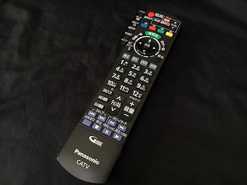 【中古】(未当て嵌める品)パナソニック テレビ受像機遠隔操作 N2QAYB000526