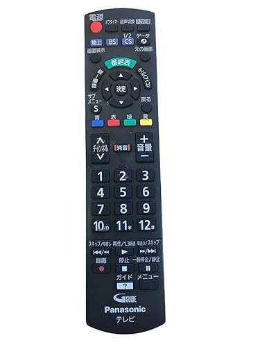 【中古】(未当てはめる品)Panasonic 液晶テレビ受像機用遠隔操作 N2QAYB000814