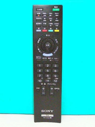 【中古】(未当て嵌める品)SONY テレビ受像機遠隔操作 RM-JD020