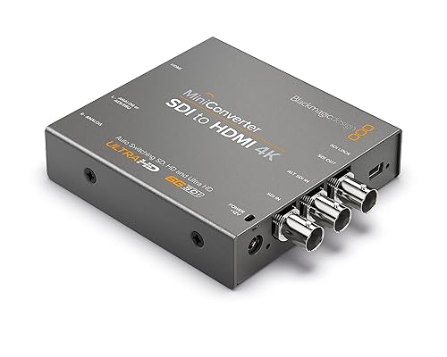 【中古】(未当て嵌める品)Blackmagic Design 変換器 Mini Converter SDI to HDMI 4K 002614