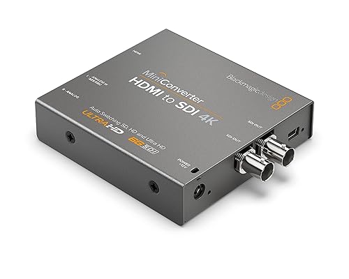 【中古】(未当て嵌める品)Blackmagic Design 変換器 Mini Converter HDMI to SDI 4K 002607