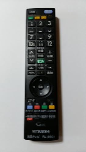 【中古】(未当て嵌める品)三菱 液晶テレビ受像機遠隔操作 RL18901