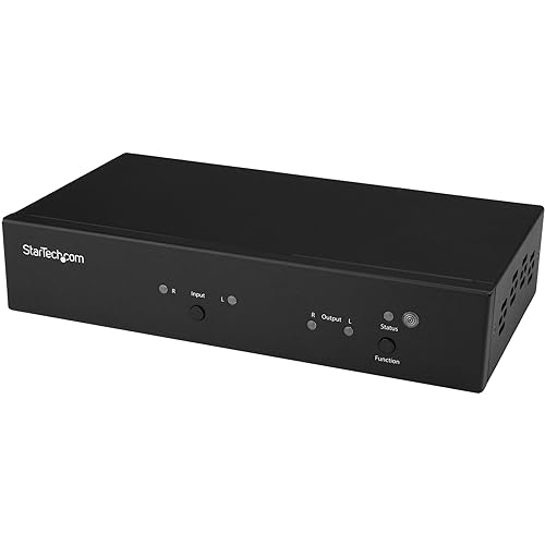 【中古】StarTech.com HDBaseT相応うHDMIリピーター ST121HDBTE／ ST121HDBTPWエクステンダー送受信機書き割りと当て嵌める 4K相応う ST121HDBTRP