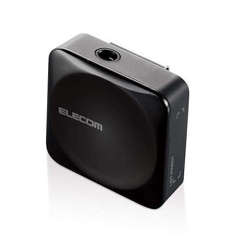 【中古】(人並み外れたに好いたらしい)エレコム Bluetoothオーディオ受信システム お手持ちのイヤ電話機を飾り気の無い無線電話化 真四角手合い 黒いこと LBT-PAR01AVBK