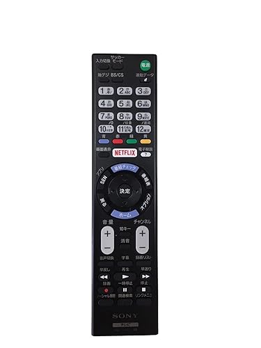 【中古】(未当て嵌める品)SONY テレビ受像機遠隔操作 RMT-TX102J