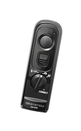【中古】(未当て嵌める品)OM SYSTEM／オリンパス 無線電話遠隔操作 RM-WR1 黒いこと