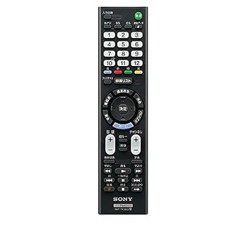 【中古】(人並み外れたに好いたらしい)テレビ受像機用遠隔操作 純然たる ソニー ZZ-RMTTX302J
