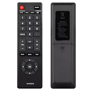 【中古】(未当て嵌める品)耳あたらしいNH305UDリモートコントロールEmerson TVに相応う