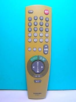 【中古】東芝 テレビ受像機遠隔操作 CT-9957