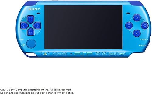 【中古】(未使用品)【整備済み品】 PSP「プレイステーション・ポータブル」 スカイブルー／マリンブルー 液晶画面交換済み｜COCOHOUSE