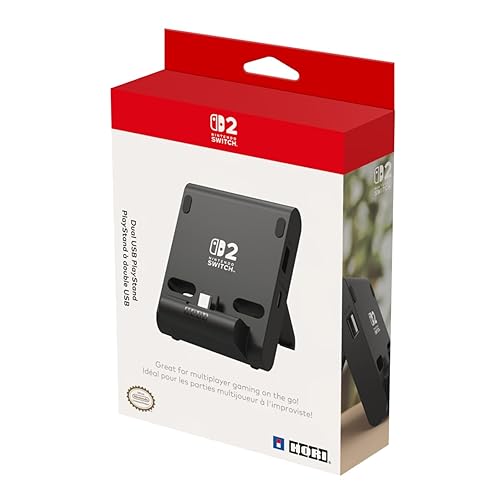 【中古】(未使用品)HORIデュアルUSBプレイスタンド Nintendo Switch 2用 - 任天堂公式ライセンス商品。|COCOHOUSE