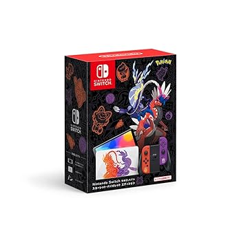 【中古】(未使用品)Nintendo Switch(有機ELモデル) スカーレット・バイオレットエディション|COCOHOUSE
