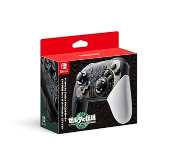 【中古】(非常に良い)Nintendo Switch Proコントローラー ゼルダの伝説 ティアーズ オブ ザ キングダムエディション|COCOHOUSE