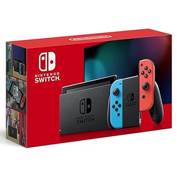 【中古】(非常に良い)【整備済み品】 任天堂 Nintendo Switch Joy-Con(L) ネオンブルー／(R) ネオンレッド ニンテンドースイッチ バッテリー強化版｜COCOHOUSE 43,173円