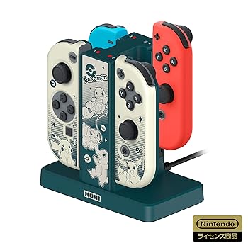 【中古】(未使用品)【任天堂ライセンス製品】ポケットモンスター Joy-Con充電スタンド+PCハードカバーセット for Nintendo Switch【Nintendo Switch対応】|COCOHOUSE