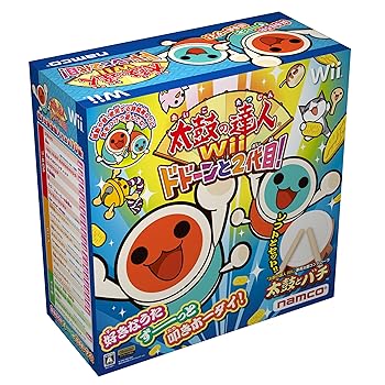 【中古】(未使用品)太鼓の達人Wii ドドーンと2代目! (専用太鼓コントローラ「太鼓とバチ」同梱)|COCOHOUSE