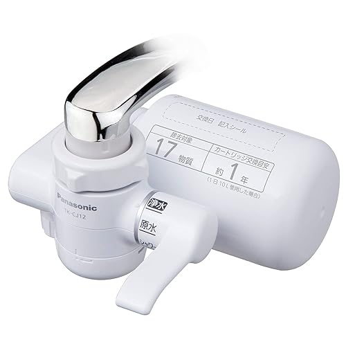 【中古】パナソニック 浄水器 水道の栓直結型 白いこと TK-CJ12-W