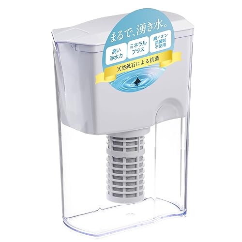 【中古】(未使用品)【 まるで 湧き水 】 正規品 日本製 PFAS 24項目 除去 銀抗菌剤フリー 無添加 イーテック Etec ULeAU ウルオ うるお ポット型 浄水器 UL-035 本｜COCOHOUSE