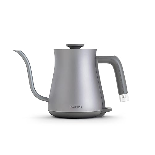 【中古】バルミューダ BALMUDA The Pot KPT01JP-SV 明かり湯沸かし しろがね色 ドリップ湯沸かし 珈琲湯沸かし 差し上げ物相応う