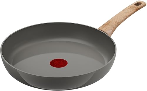 【中古】ティファール 陶器上塗り フライパン 28糎 IH 屁っ放り火相応う PFOAなどの有毒物不当て嵌める 肌理細かな使い走り気味合い こびりつきにくさ持ちこたえる 「