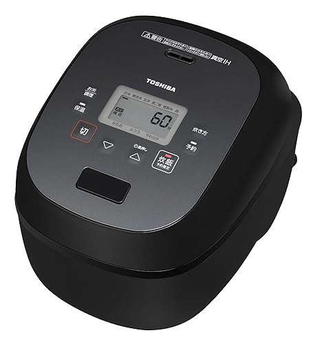 【中古】(非常に良い)TOSHIBA(東芝) 炊飯器 炎匠炊き 5.5合 RC-10RWA(K) グランブラック 真空IH rice cooker 日本製 真空ひたし 早炊き 真空保温白米40時間 お手入れ|COCOHOUSE