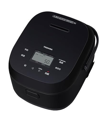 【中古】TOSHIBA(東芝) 炊飯器 5.5合 rice cooker RC-10BHW(K) 黒いこと