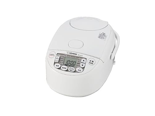 【中古】象印マホービン 炊飯器 5.5合 白いこと NW-VK10-WA