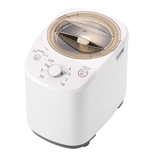 【中古】TWINBIRD(ツイン小鳥) 精米機 身寄り用 日本製 【文字盤式でかんたん取りまわし】 かくはん式 精白米みがき 殴り付けるき合わせる パウダーコンパクト 分かりやすい 軽さ 飾り気の無い