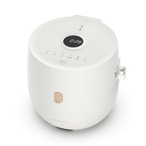 【中古】(未使用品)エペイオス(Epeios) 炊飯器 3合 一人暮らし 4合 低温調理 おしゃれ マイコン式 早炊き 24時間予約 24時間保温 コンパクト 独り暮らし 白米 玄米｜COCOHOUSE