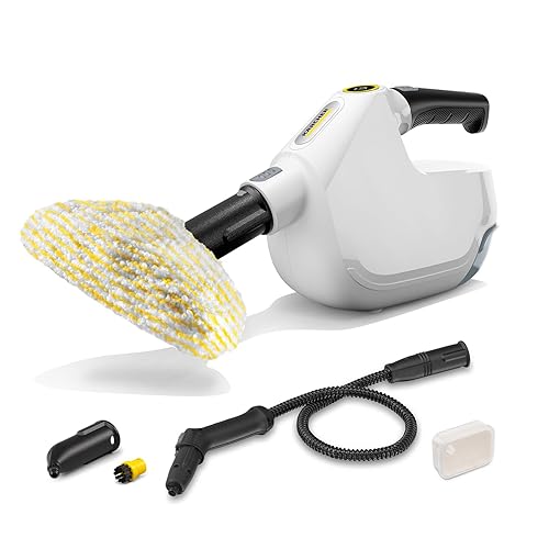 【中古】(未当て嵌める品)ケルヒャー(Karcher) 水蒸気洗浄剤 SC 1 Multi ハンディスチーマー お召しものスチーマー ／ 30秒で準備すること為し終わる 年代順の継続水能力のある／高熱の流通暖房器