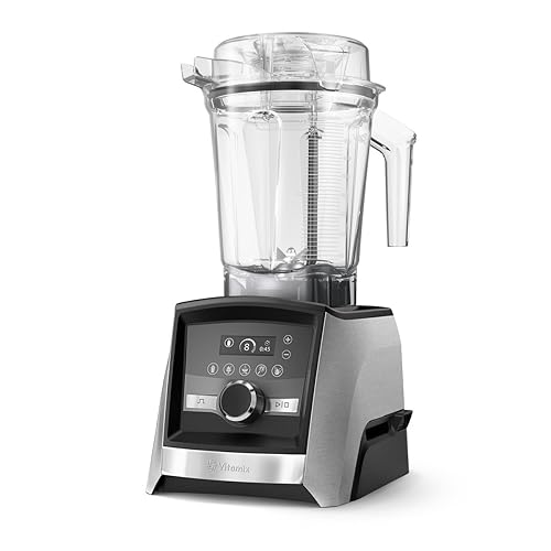 【中古】(未当て嵌める品)【堅苦しさ】Vitamix A3500i ステンレス鋼しろがね色 ミキサー Ascent? つづき物 かっこ良い 10年引き受ける