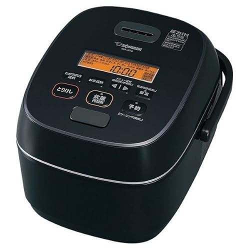 【中古】象印マホービン 炊飯器 5.5合 黒いこと NW-JE10-BA