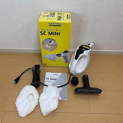 【中古】(非常に良い)ケルヒャー(Karcher) スチームクリーナー SC MINI 毎日のちょっと使いに最適なコンパクトモデル ハンディ 軽量 高温で安定した蒸気のボイラー式｜COCOHOUSE