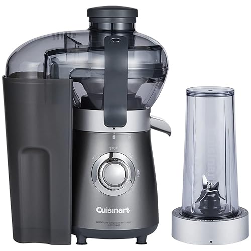【中古】(未当て嵌める品)Cuisinart 飲んだくれ \u0026 ブレンダー パウダーコンパクト 2WAY うす暗い薄墨色 CBJ-450J