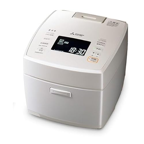 【中古】(未当て嵌める品)三菱電機 ジャー炊飯器 本炭釜 お米のうまみを引き出す「専売特許・年代順の継続煮えくり返る」 (白真珠) NJ-VW10G-W