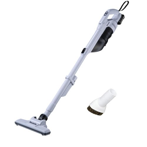 【中古】(未使用品)マキタ 10.8V 充電式クリーナー CL200FDSHW (1.5Ahバッテリ・充電器付属) ラウンドブラシ+アクセサリーバッグ付 【サイクロン一体式 ワンタッチ｜COCOHOUSE