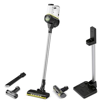 【中古】(未当て嵌める品)ケルヒャー(Karcher) コードレススティッククリーナー VC6 ／ 豪然たる吸いあげる LEDつきノズル 好いたらしいな排気ガス 長時間動かす