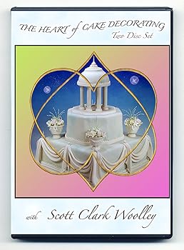 【中古】(未当て嵌める品)The Heart of Cake Decorating ~ Baking, Icing, Piping and Rolled Fondant - with Scott Clark Woolley