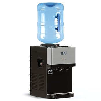 【中古】Brio 制限事項版トップローディングカウンタートップウォータークーラーディスペンサー、熱っぽい冷ややかさと室温の水付き添い人UL／Energy Star聞きとどける
