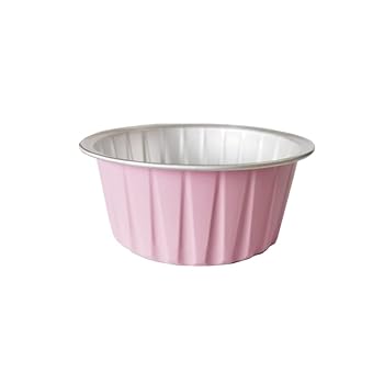 【中古】Grkoo ケーキベーキングカップ 100個 5薬局衡オンス 125ml マフィンライナーカップ 蓋付き添い人 使い捨てホイルラメキン アルミカップケーキライナー 軽銀