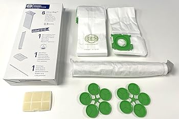 【中古】SEBO 5828ER Service Box with Sealing Strip for X Series Vacuum with 10 Filter Bags, Exhaust Filter, Electrostatic Microfilter and Seali