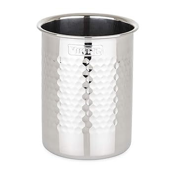 【中古】Viking 御厨子所備品保持者 槌目産業 ステンレス鋼スチール写真 御厨子所備品 まとめ役 時辰儀、カウンタいの一番納める 膳立て小物 しろがね色